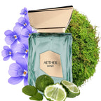 Aether profumo con note mela verde bergamotto mandarino Amira Essence