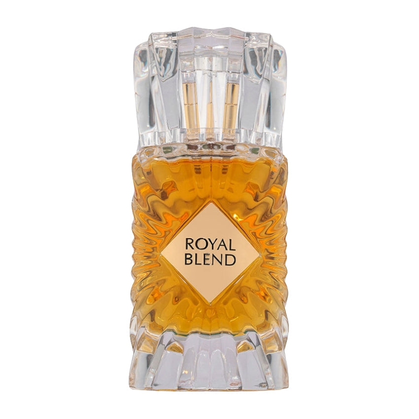 Bottiglia Royal Blend profumo unisex orientale boozy legnoso Amira Essence