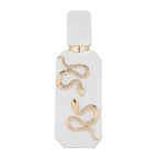 Profumo Veneno Bianco elegante con serpe dorata